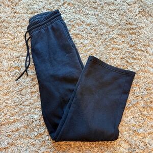 ARITZIA COZY FLEECE BOYFRIEND BASIC WIDE SWEATPANT SIZE XS